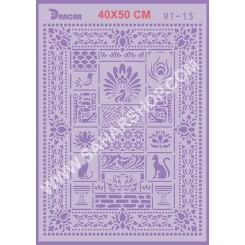 شابلون استنسیل RT-13 لیپان آرت