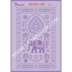 شابلون استنسیل RV-16 لیپان آرت