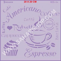 شابلون استنسیل HDS-004