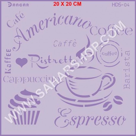 شابلون استنسیل HDS-004