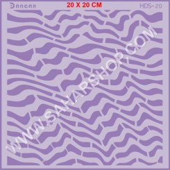 شابلون استنسیل HDS-020