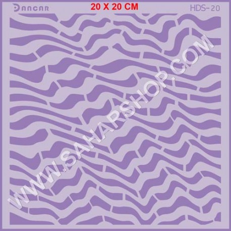 شابلون استنسیل HDS-020