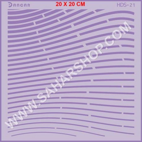شابلون استنسیل HDS-021