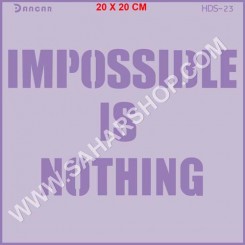 شابلون استنسیل HDS-023