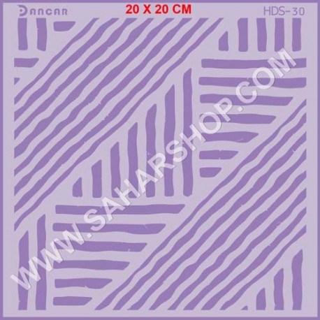 شابلون استنسیل HDS-030