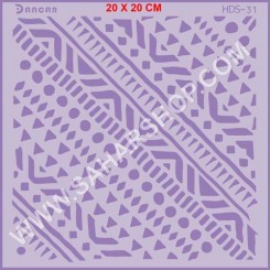 شابلون استنسیل HDS-031