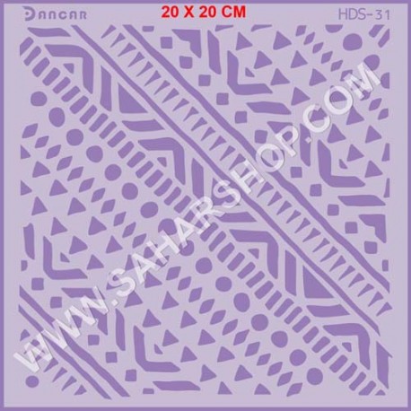 شابلون استنسیل HDS-031