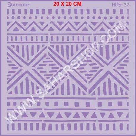شابلون استنسیل HDS-032