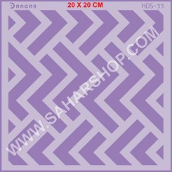 شابلون استنسیل HDS-033