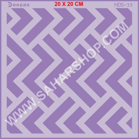 شابلون استنسیل HDS-033