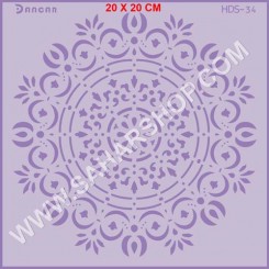 شابلون استنسیل HDS-034