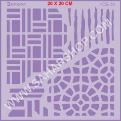 شابلون استنسیل HDS-035