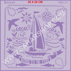 شابلون استنسیل HDS-037