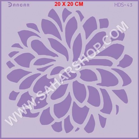 شابلون استنسیل HDS-043