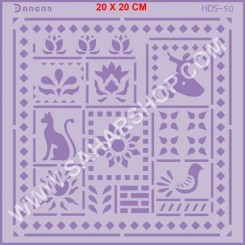 شابلون استنسیل HDS-050