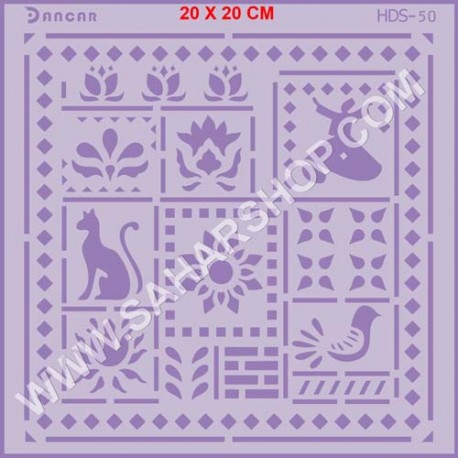 شابلون استنسیل HDS-050