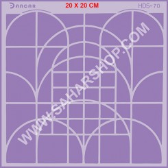 شابلون استنسیل HDS-070