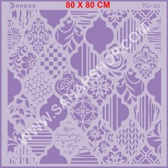 شابلون استنسیل FG-060