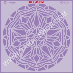 شابلون استنسیل HD-204