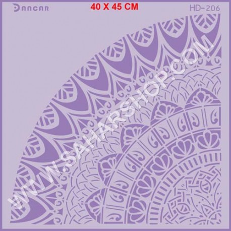 شابلون استنسیل HD-206