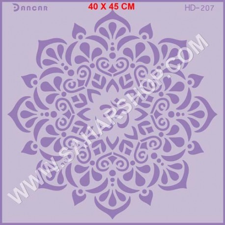 شابلون استنسیل HD-207