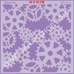 شابلون استنسیل HD-212