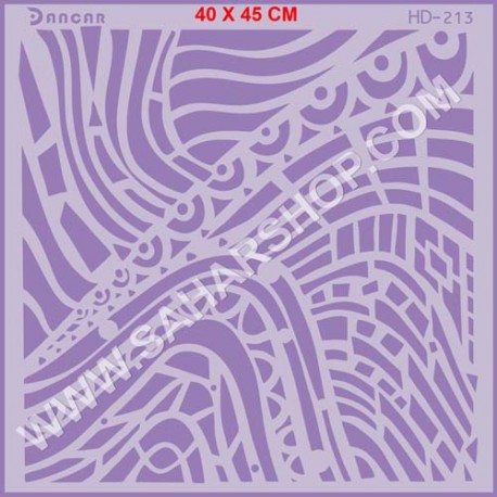 شابلون استنسیل HD-213
