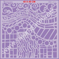 شابلون استنسیل HD-214