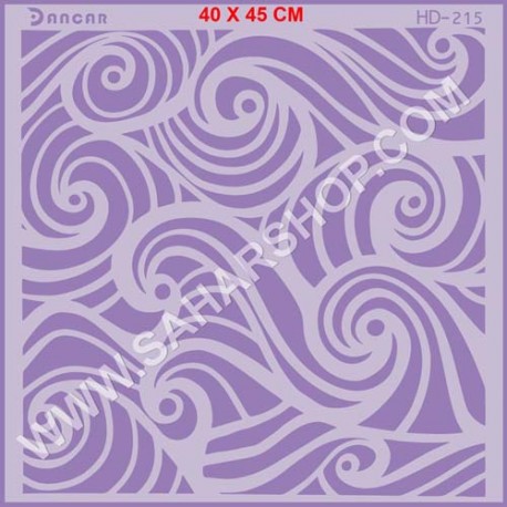 شابلون استنسیل HD-215