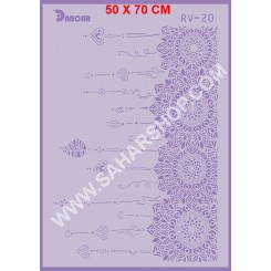 شابلون استنسیل RV-20 لیپان آرت