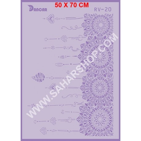 شابلون استنسیل RV-20 لیپان آرت