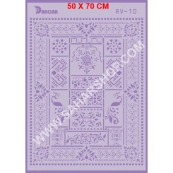 شابلون استنسیل RV-10 لیپان آرت