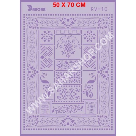 شابلون استنسیل RV-10 لیپان آرت