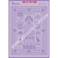 شابلون استنسیل RV-13 لیپان آرت