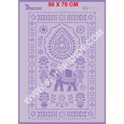 شابلون استنسیل RV-16 لیپان آرت