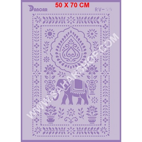 شابلون استنسیل RV-16 لیپان آرت