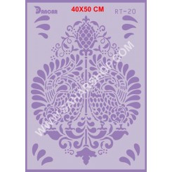 شابلون استنسیل RT-20 لیپان آرت