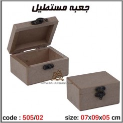 جعبه چوبی خام 505/02